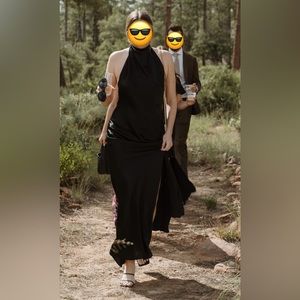 Sau Lee Penelope Dress - black size 10